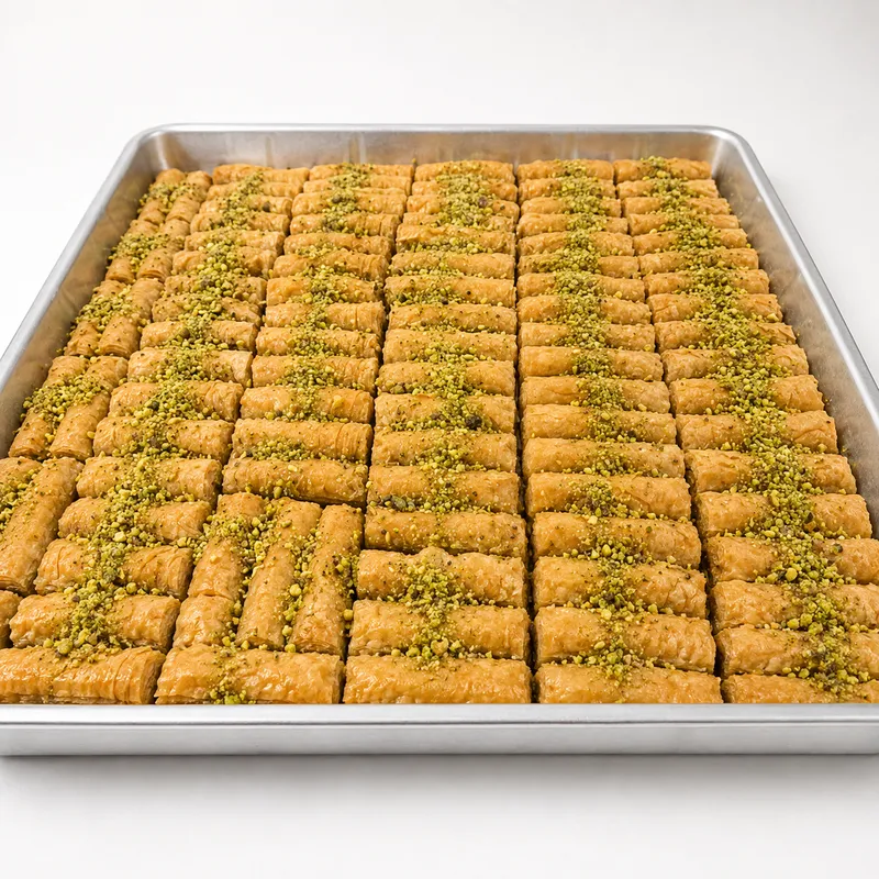 1/2 Lbs Pistachio Fingers Baklava