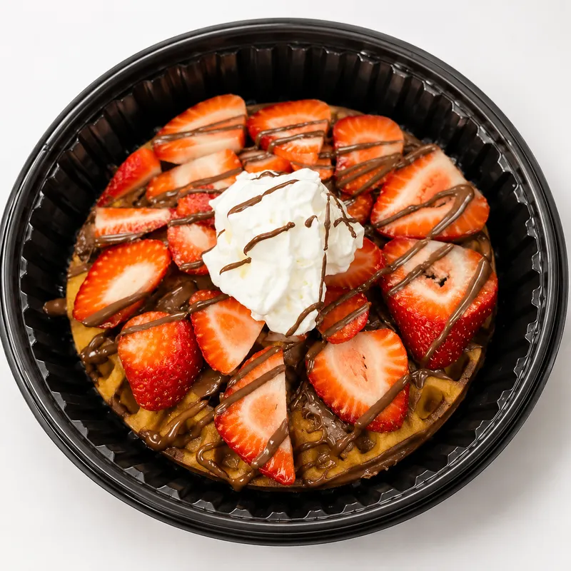Nutella/Strawberry Waffle