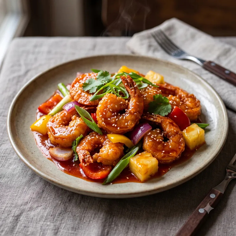 L37.Sweet & Sour Shrimp