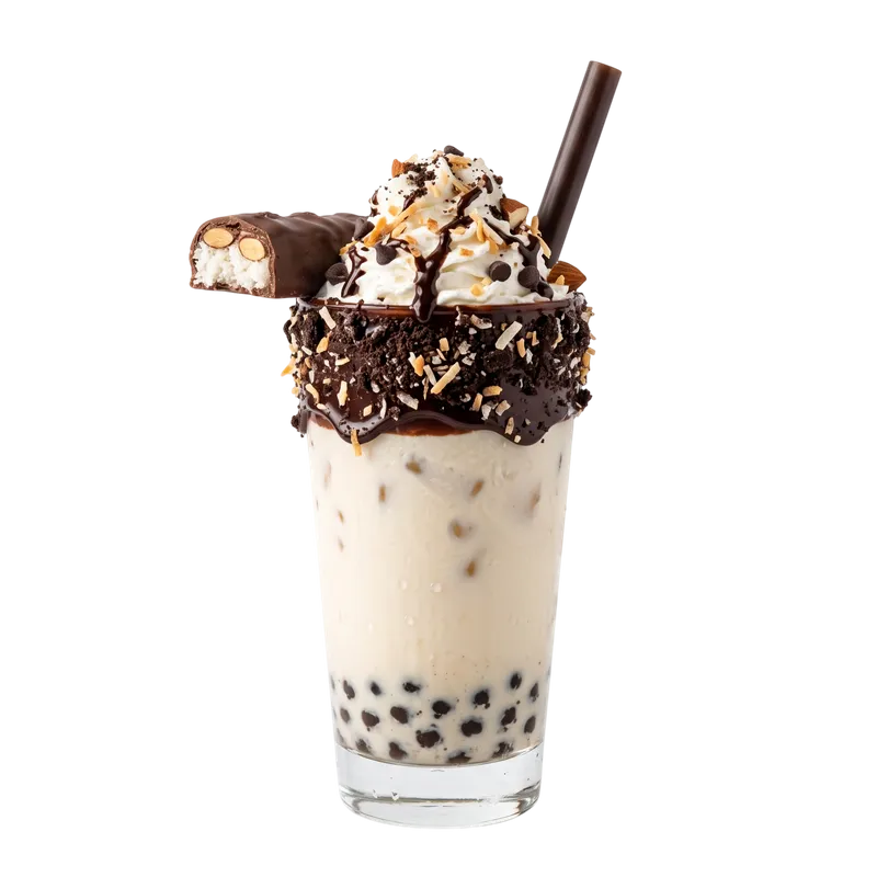 Almond Joy Milk Tea