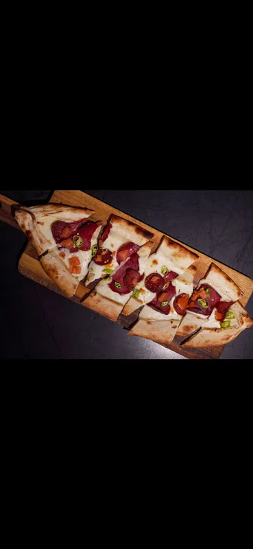 Soujouk And Pastrami Pide