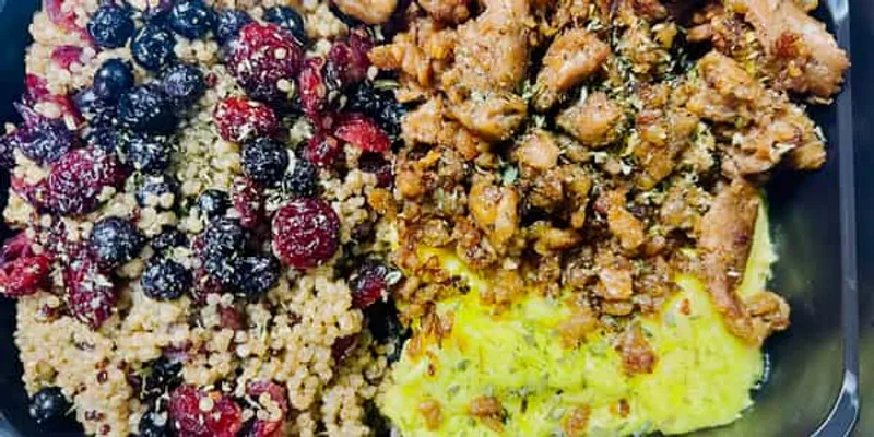 Quinoa Breakfast Platter