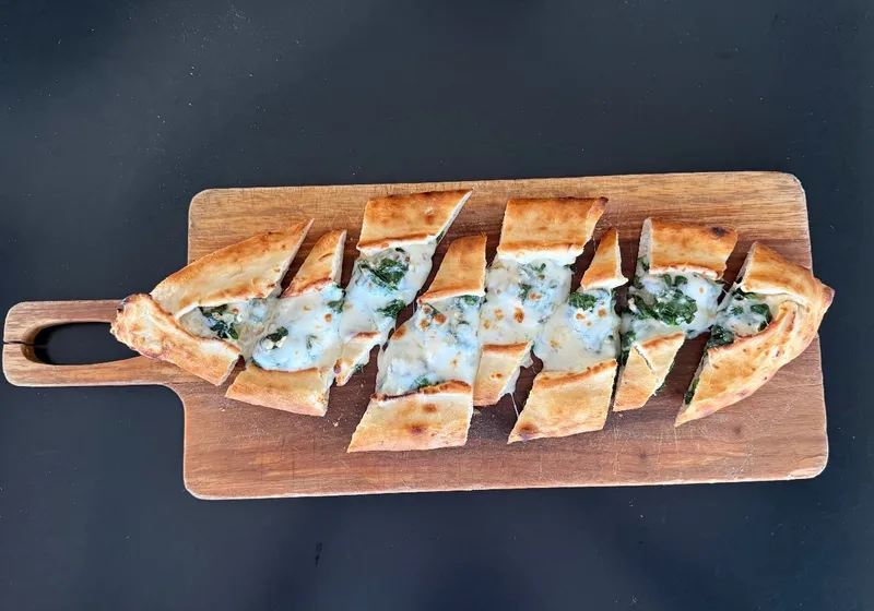 Spinach Feta Pide