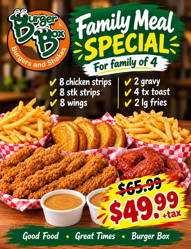 Burger Box - Bedford Restaurant - ZingMyOrder