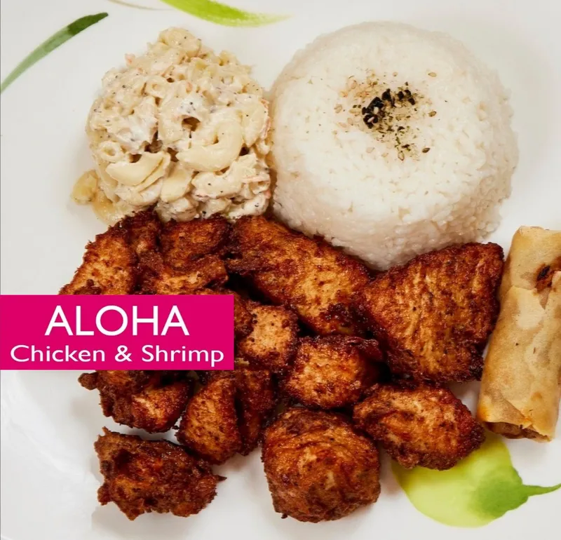 Aloha Chicken and Shrimp