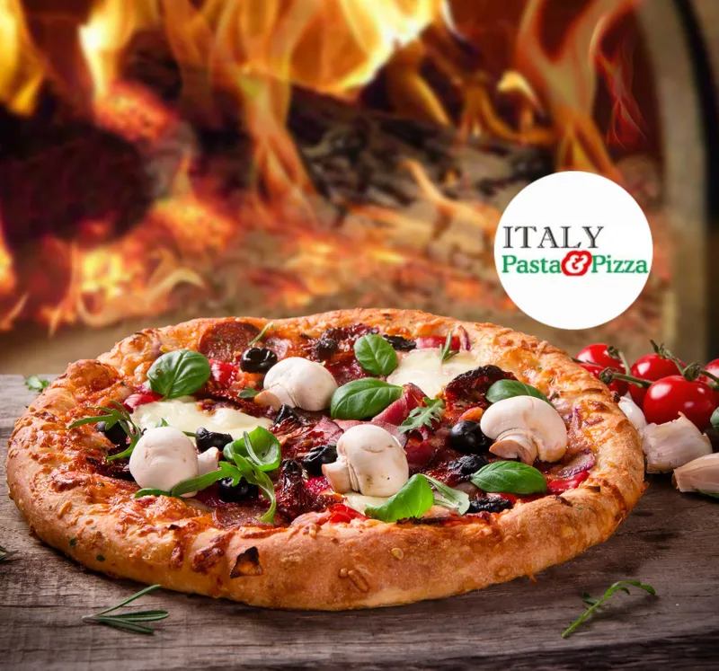 Italy Pasta And Pizza