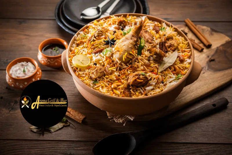 Aroma Grill and Bar, Indian And Nepali Cuisine