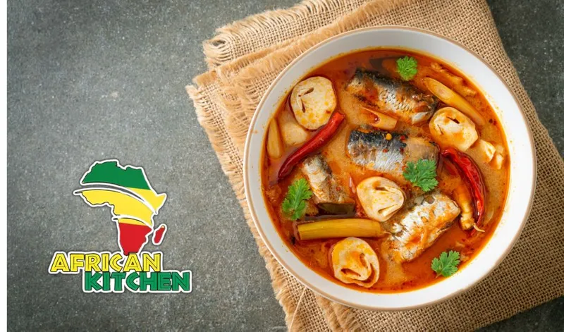 Caribbean African kitchen