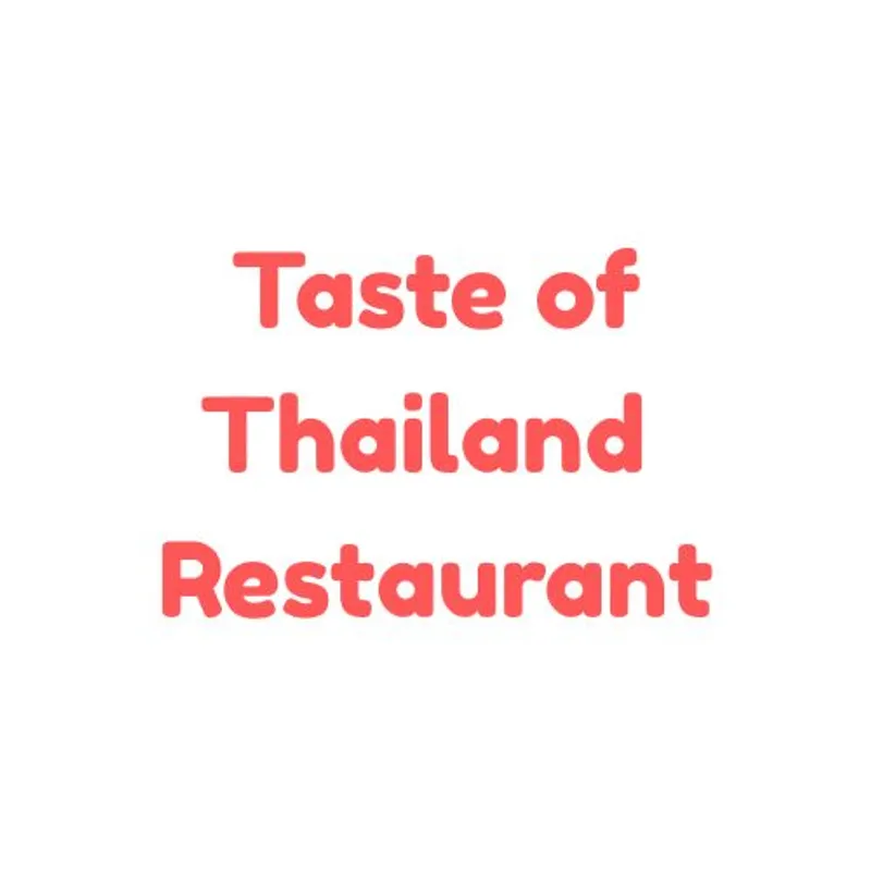 Taste of Thailand Restaurant - Demo