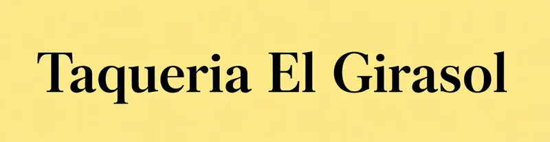 Taqueria El Girasol - Demo