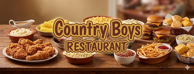 Country Boys Restaurant - Demo