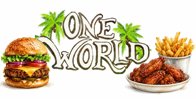 One World International Restaurant - Demo