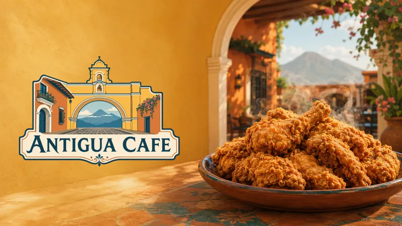 Antigua café Chicken