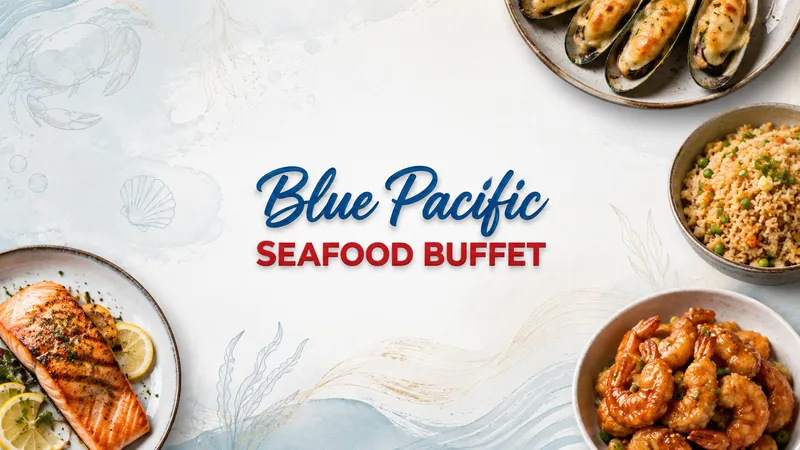 Blue Pacific Seafood Buffet - Demo