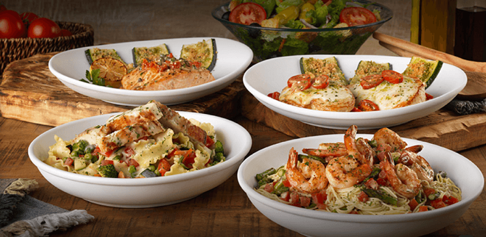 Our kitchen team preparing fresh dishes at Tuscany Italian Bistro - Demo