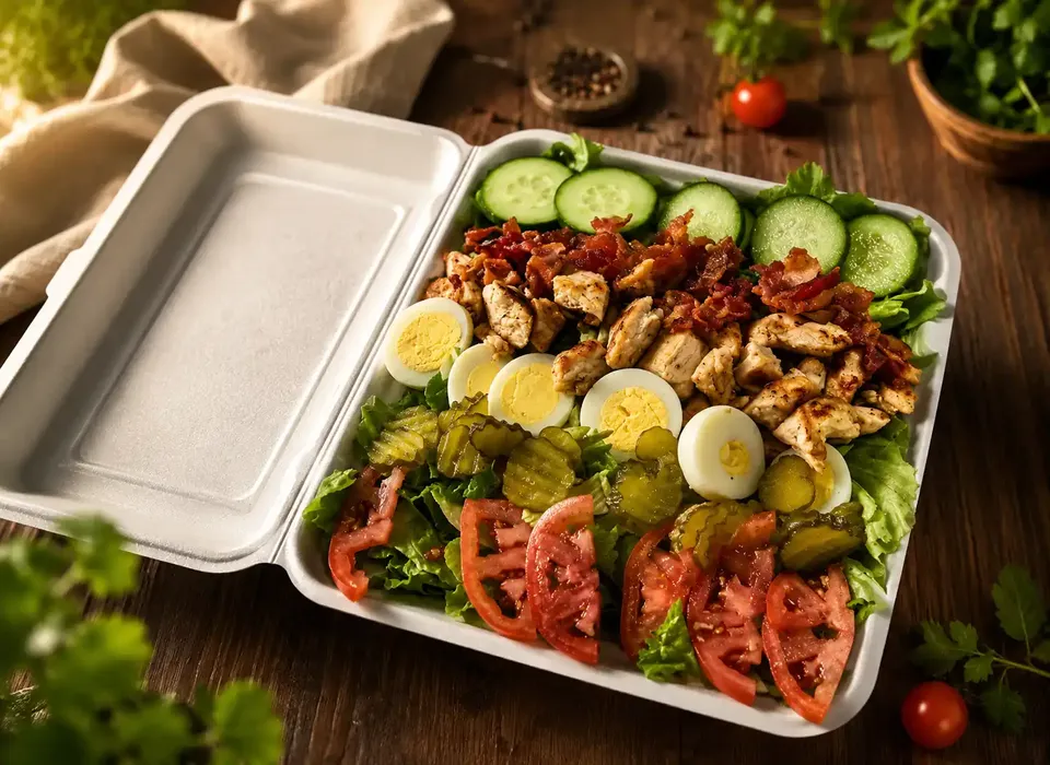 Our kitchen team preparing fresh dishes at 5 Star Grill - Demo