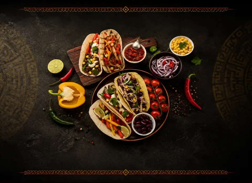 Our kitchen team preparing fresh dishes at Don Carlos taco shop #5 - Demo