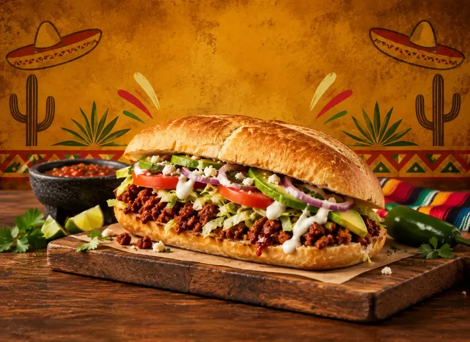 Our kitchen team preparing fresh dishes at Fiesta Burrito Mexican Food - Demo