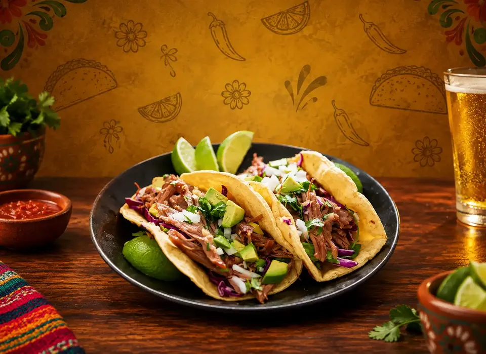 Our kitchen team preparing fresh dishes at Lulu's Tacos