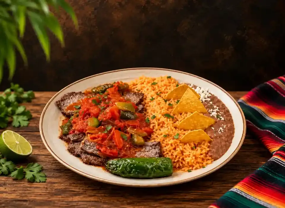 Our kitchen team preparing fresh dishes at El Rincon Mexicano - Demo