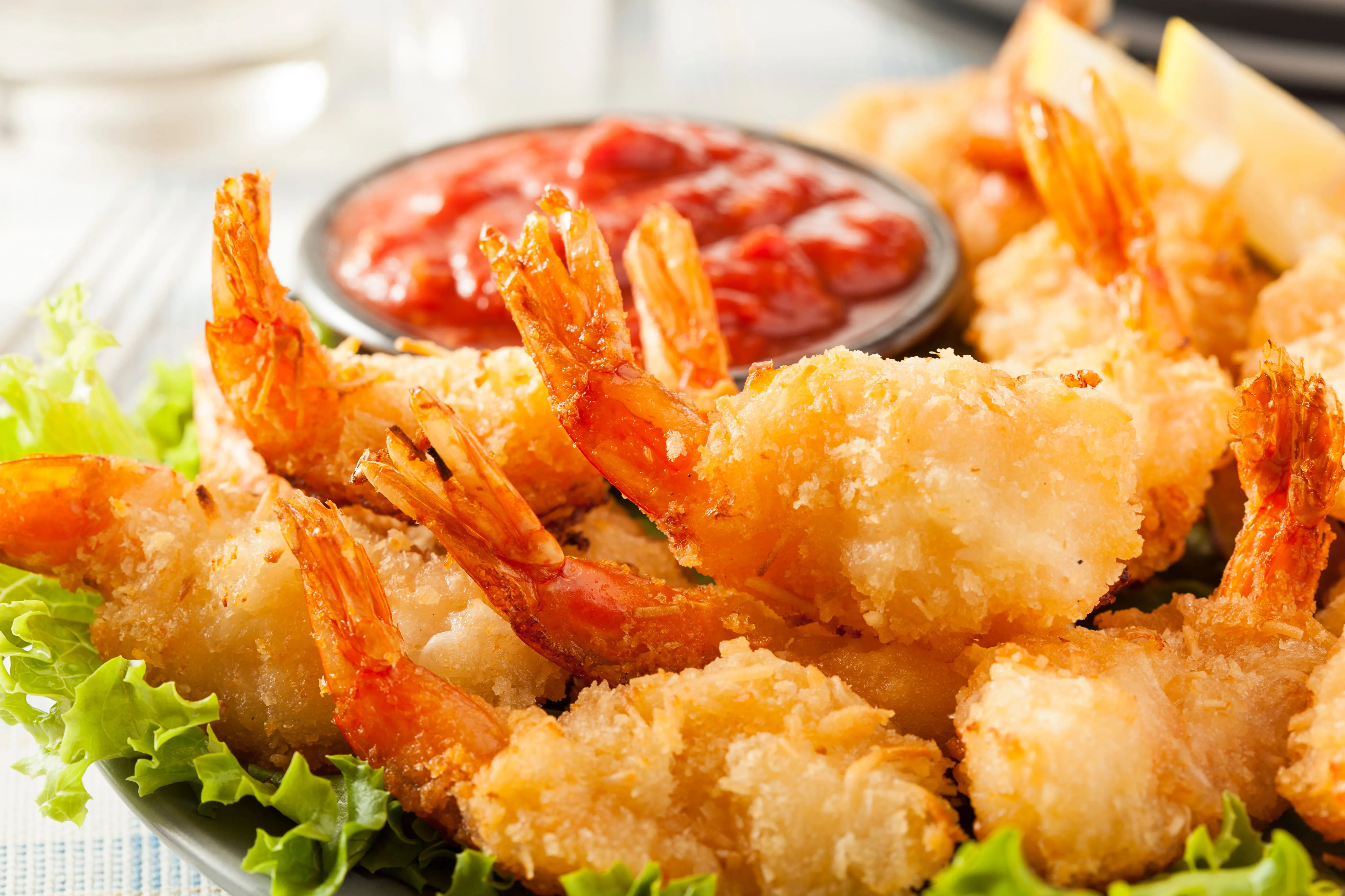Experience Fried Shrimp Bliss!