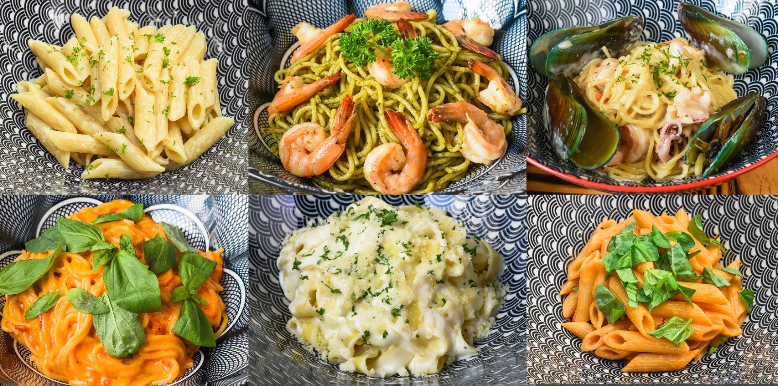 Banner Image of food from a premium restaurant offering fast delivery.