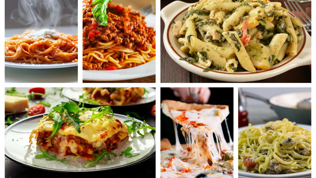 Banner Image of food available through quick and reliable food delivery.