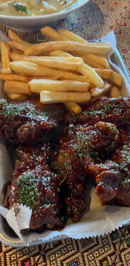 Banner Image of food prepared by a trusted restaurant for online ordering.