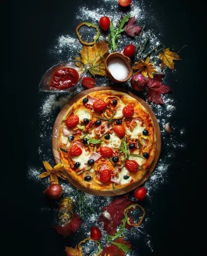 Mobile Banner Image of food offered by a reliable online food delivery restaurant.