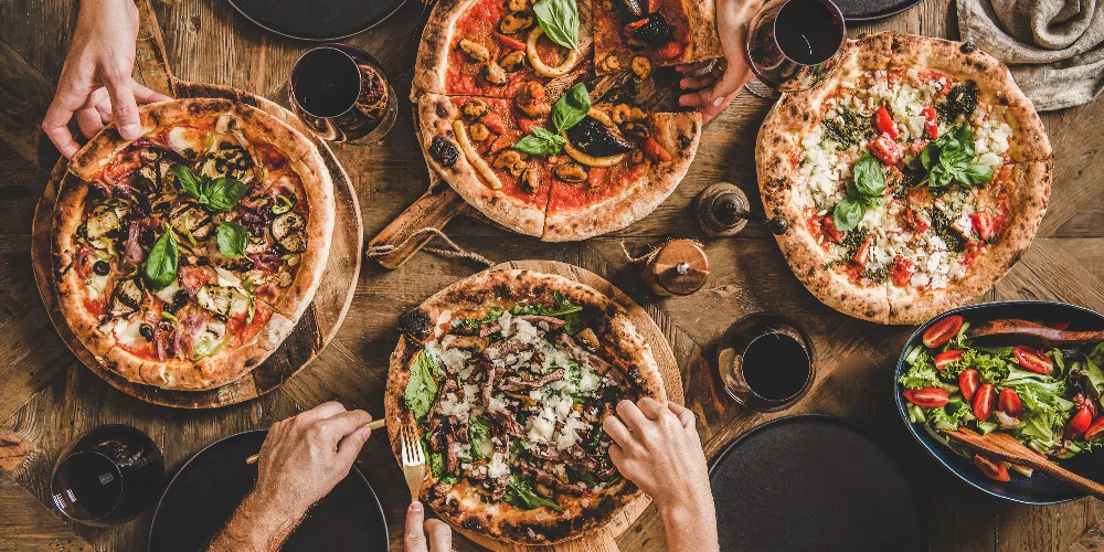 Banner Image of food from a top-rated restaurant for home delivery.