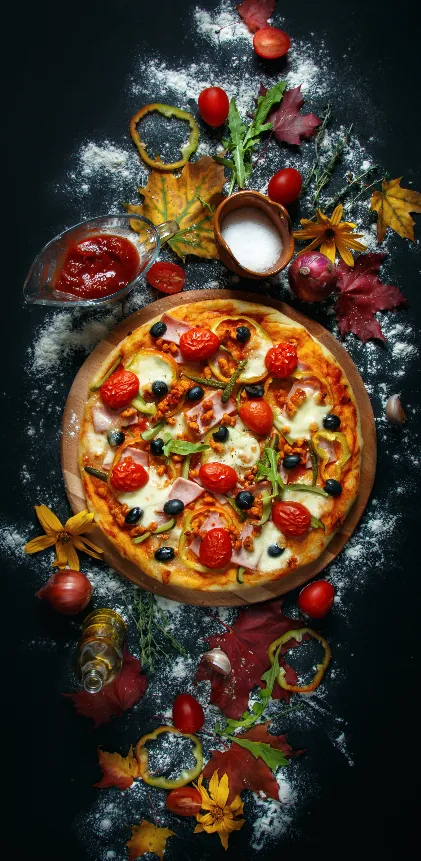 Mobile Banner Image of food available through quick and reliable food delivery.