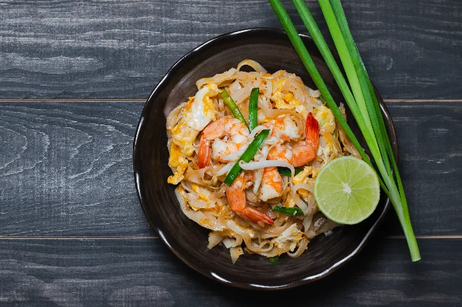 About Image of food from a top-rated restaurant for home delivery.