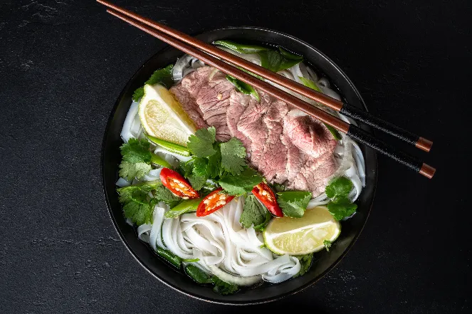 About Image of food from a top-rated restaurant for home delivery