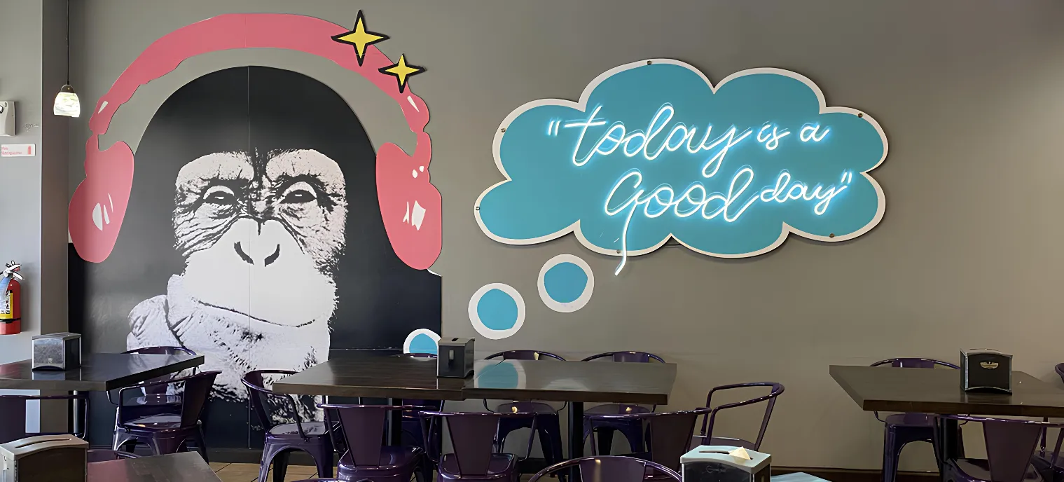 Banner Image of food from a popular restaurant delivering online.