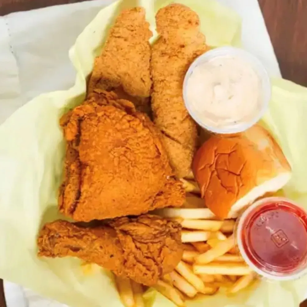 Premium American,Cajun meals - Louisiana Famous Fried Chicken Garland Garland featured menu items.