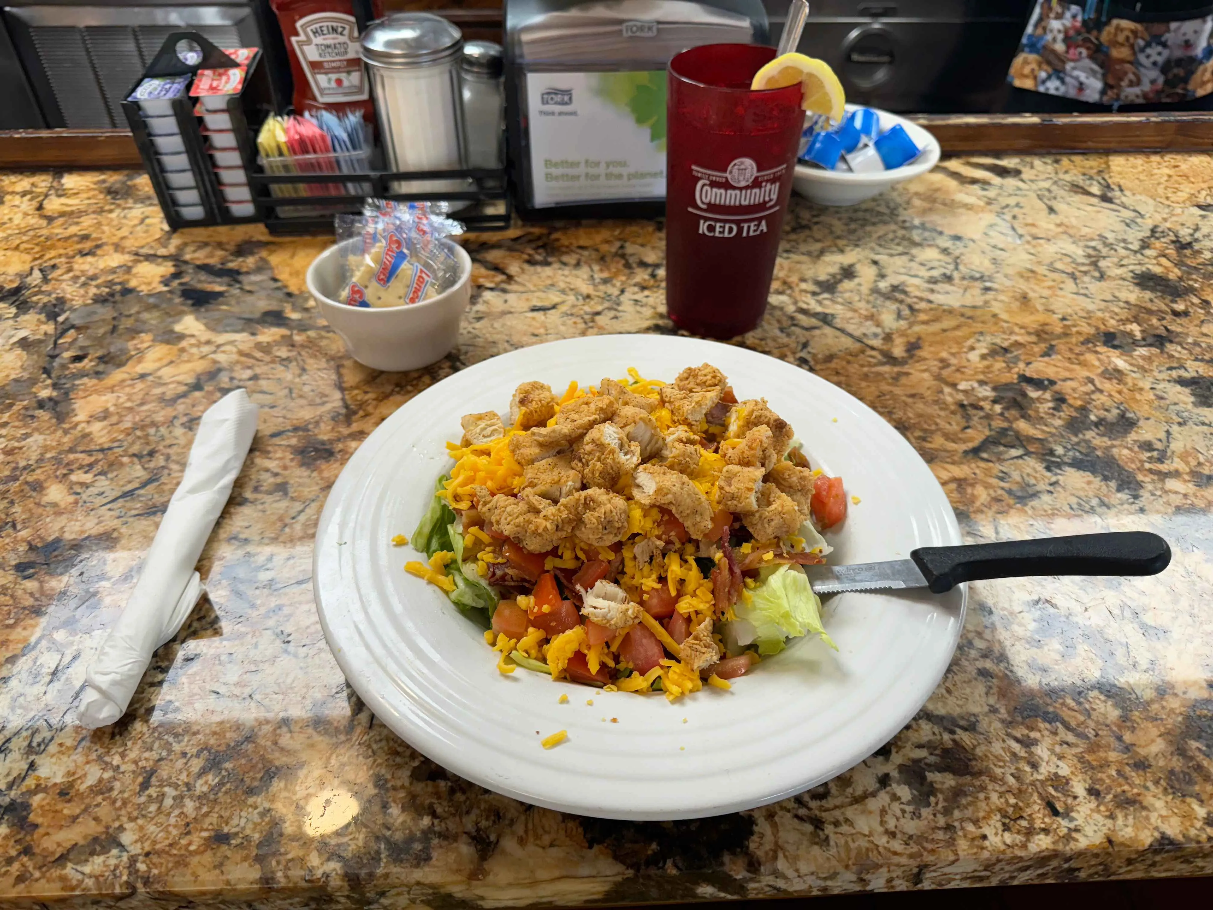 Inside the Circle Grill kitchen - Freshly prepared American for online ordering.