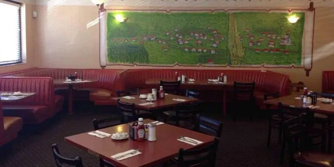 Inside the Circle Grill kitchen - Freshly prepared American for online ordering.