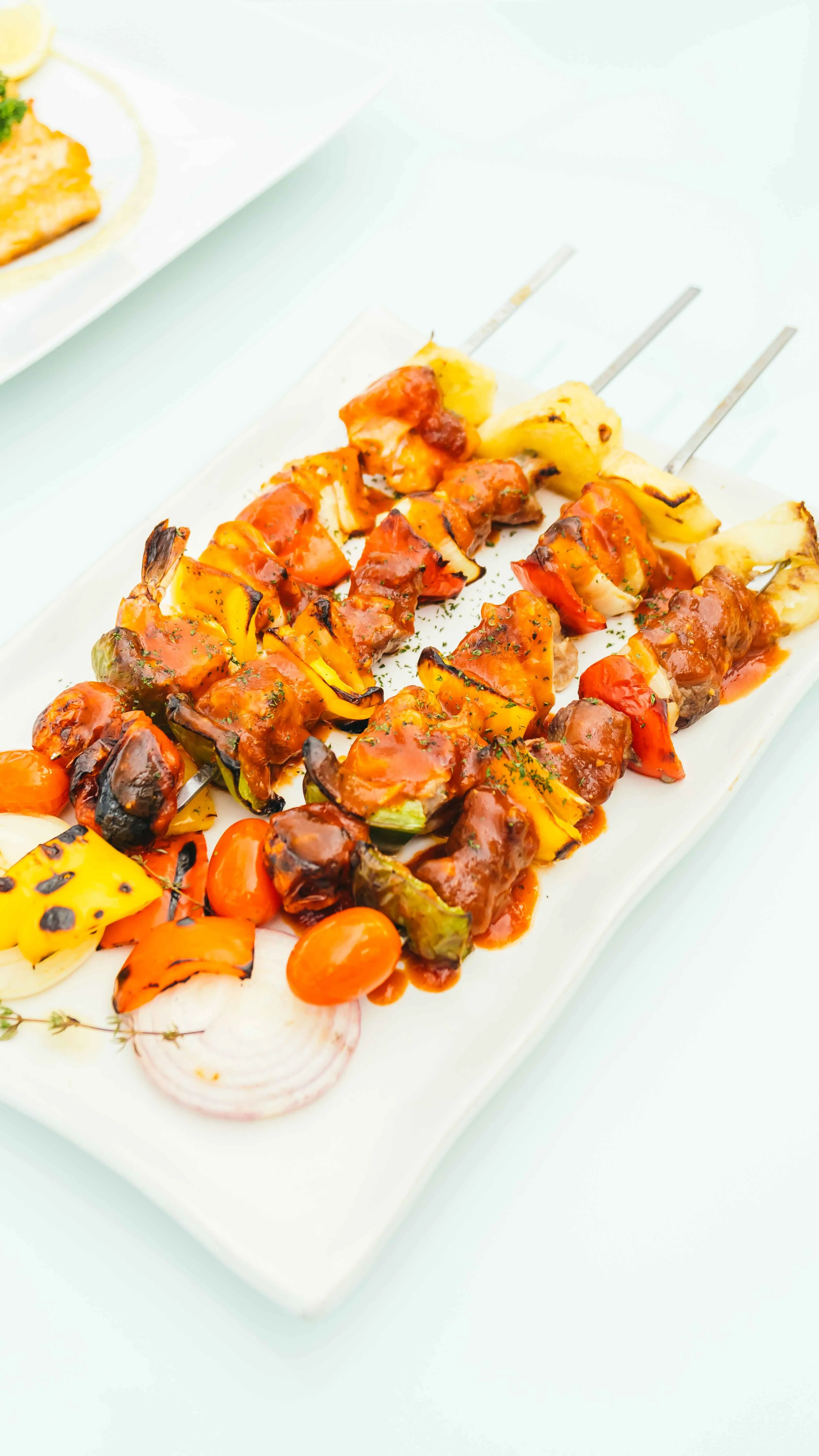 Mobile Banner Image of food available through quick and reliable food delivery.