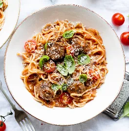 Gallery Image of food from a popular restaurant delivering online. 3