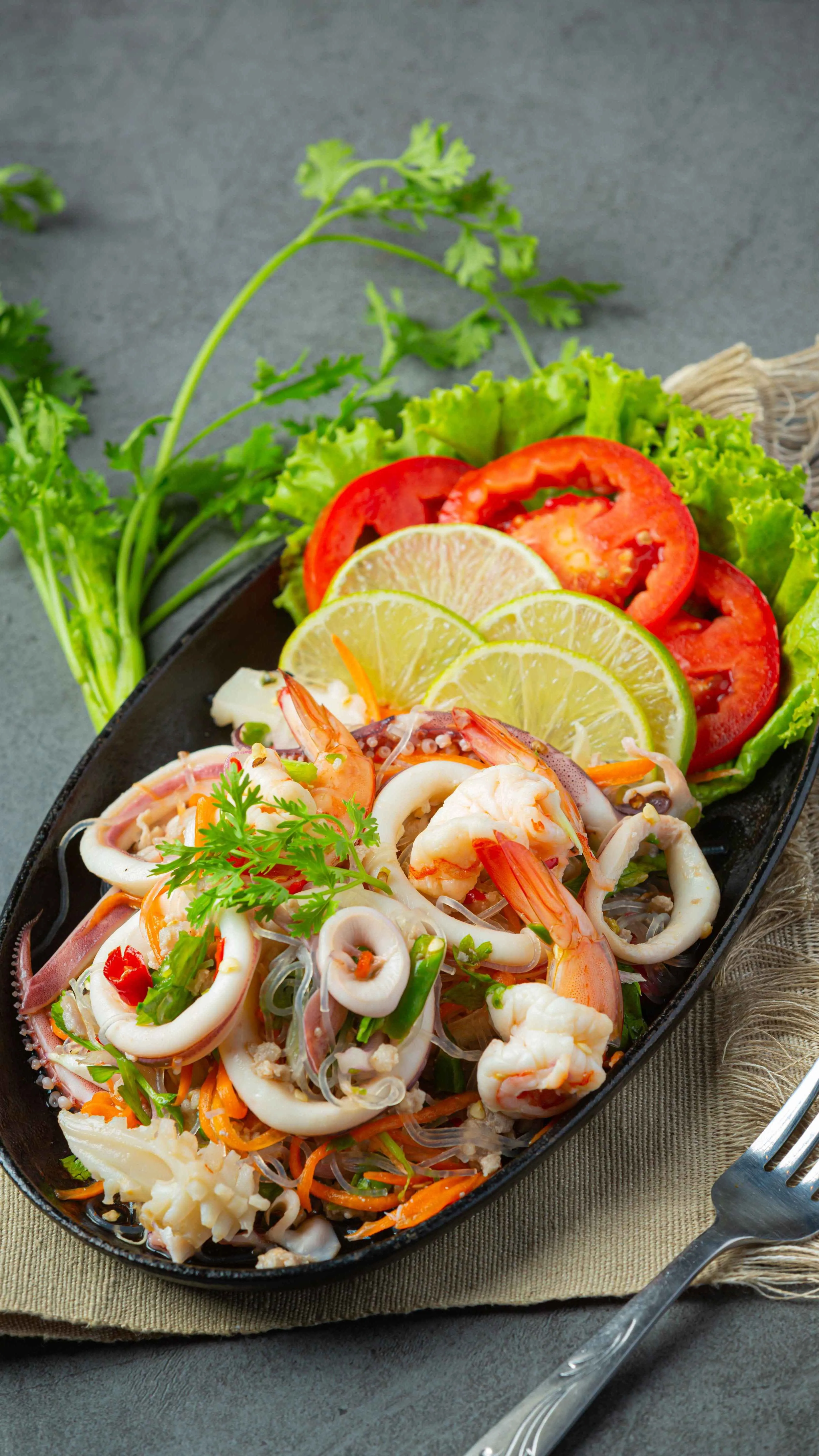 Mobile Banner Image of food from a premium restaurant offering fast delivery.
