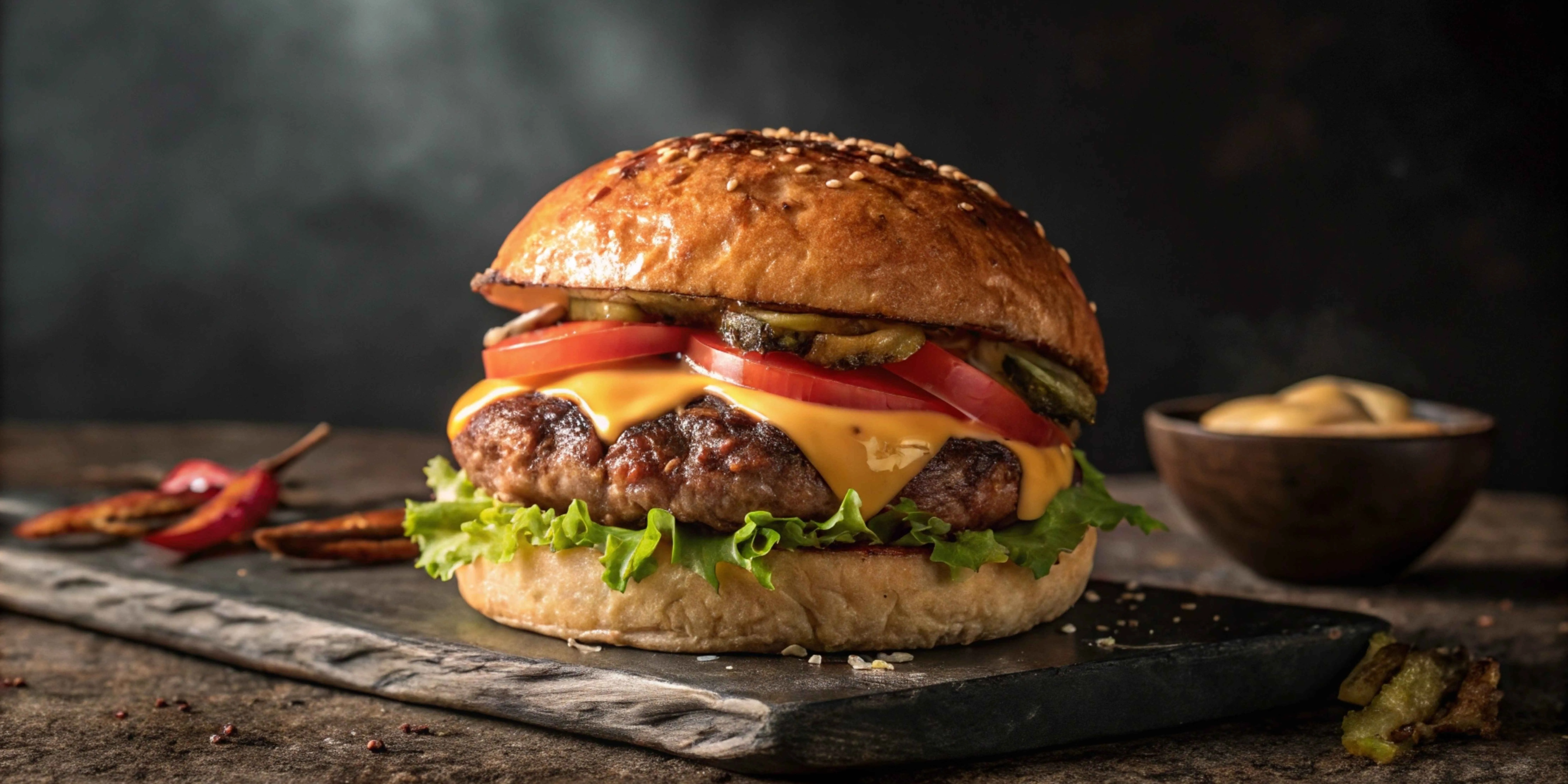 Banner Image of food from a top-rated restaurant for home delivery.