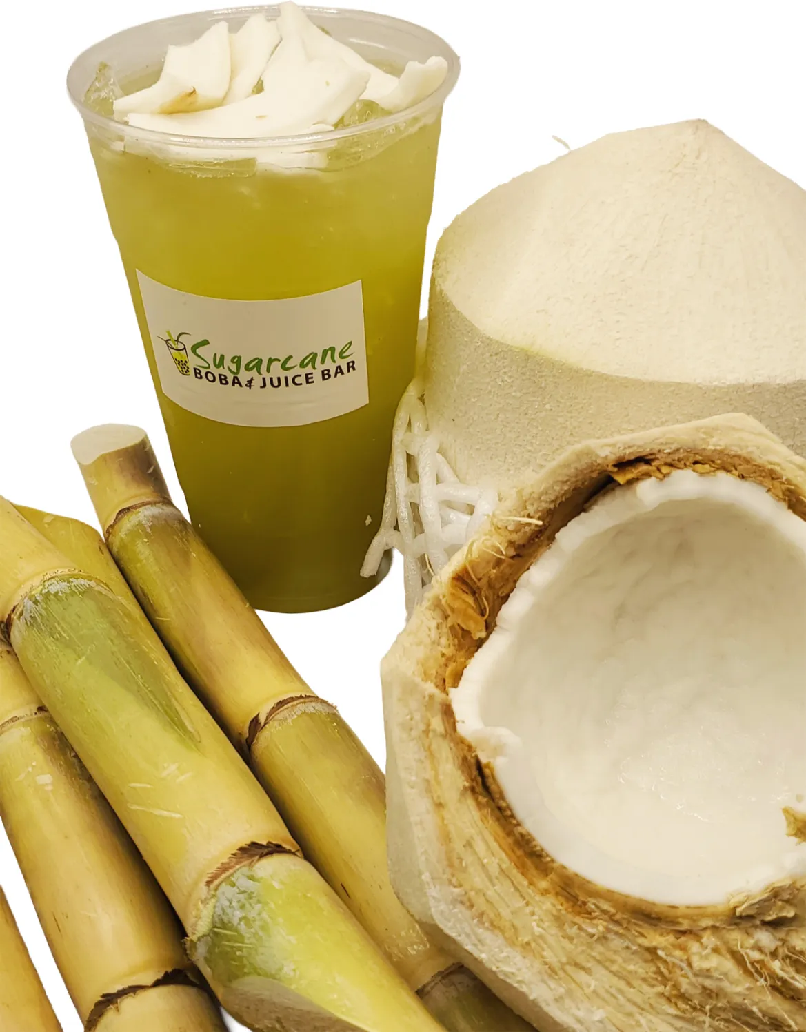 Fresh Sugarcane and Boba Juice Bar banner