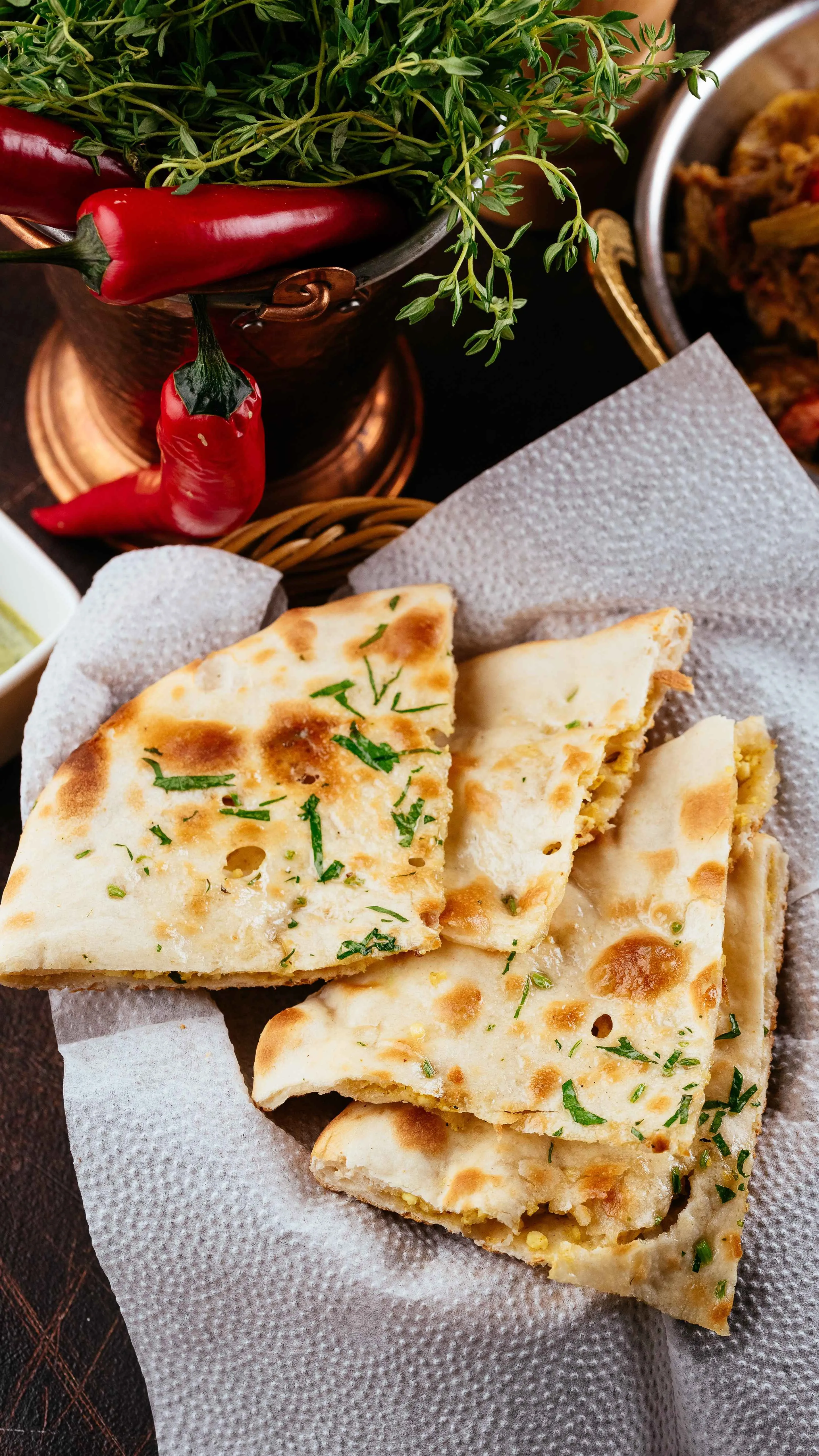 Mobile Banner Image of food served fresh by the best online delivery service.