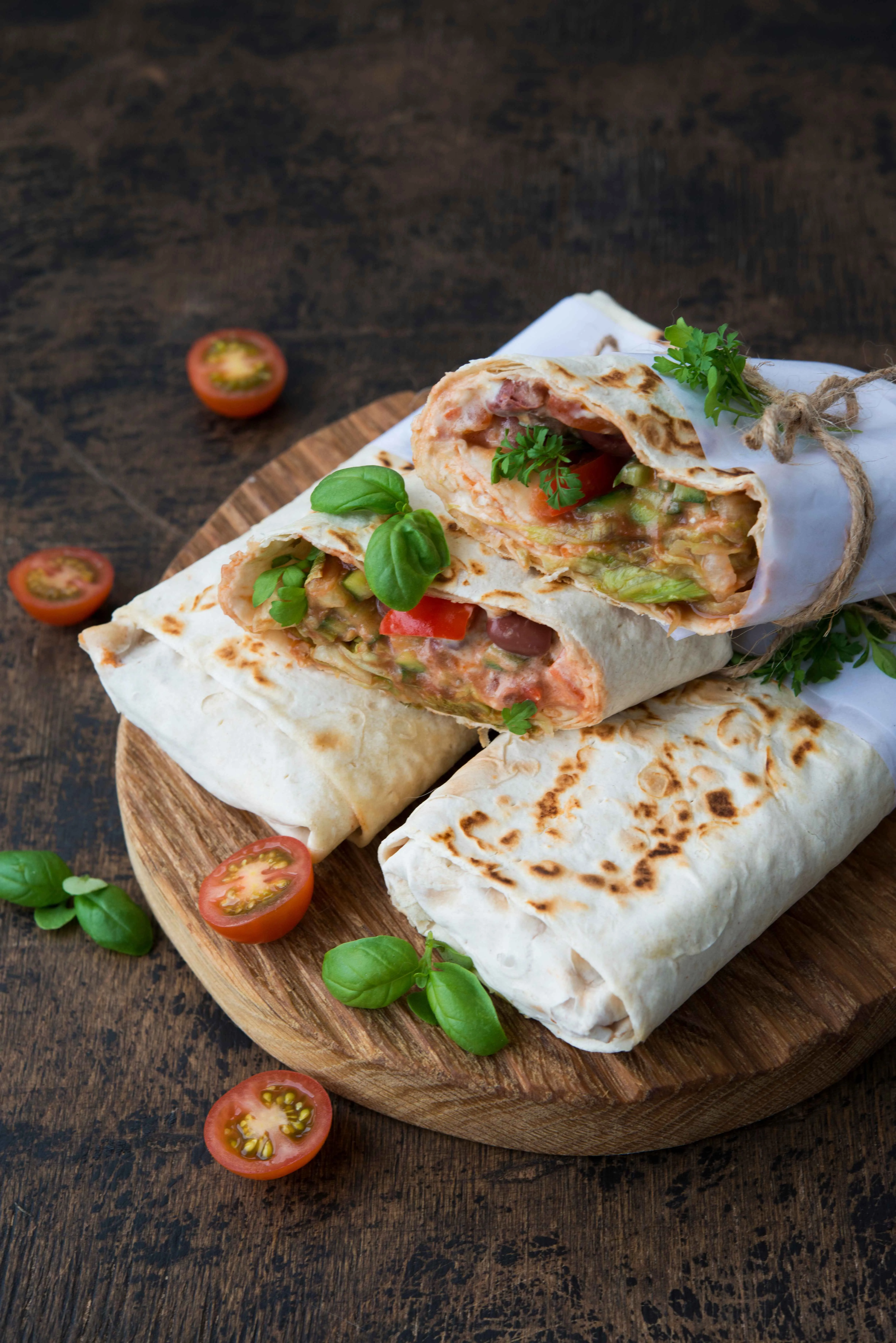 Mobile Banner Image of food prepared by a trusted restaurant for online ordering.