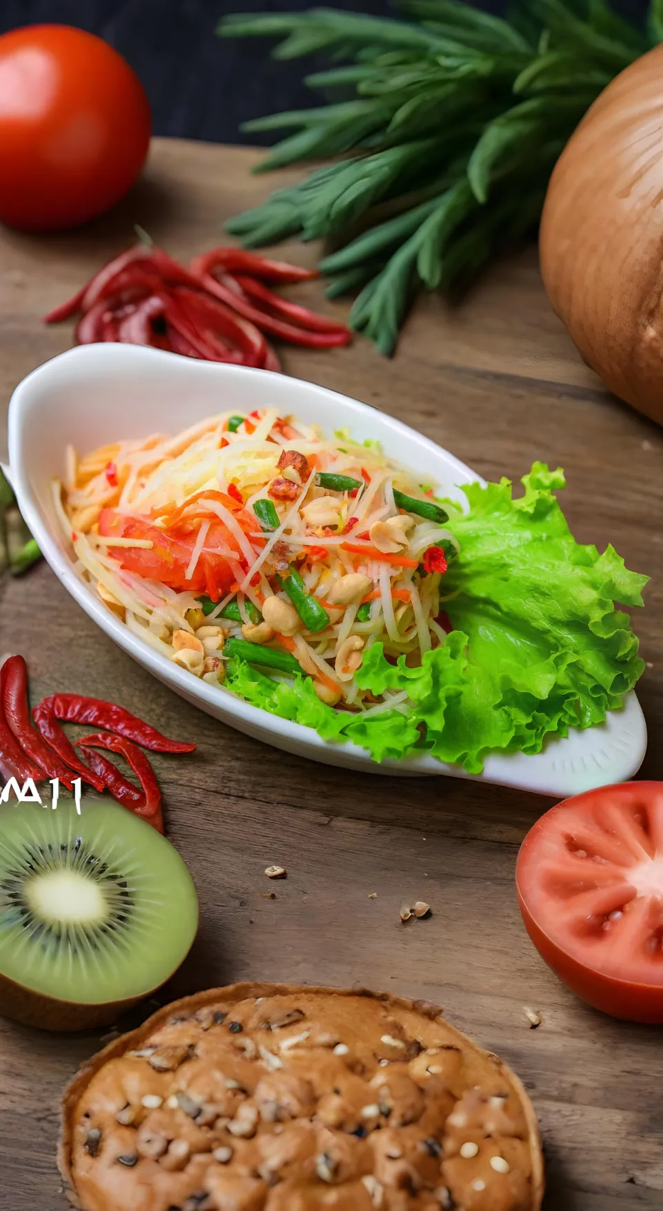 Mobile Banner Image of food prepared by a trusted restaurant for online ordering.