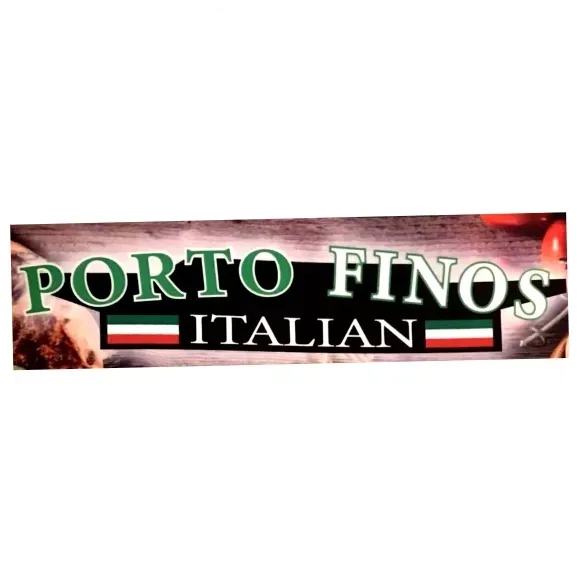 Official logo for Portofinos Italian Restaurant - Online Ordering and Home Delivery