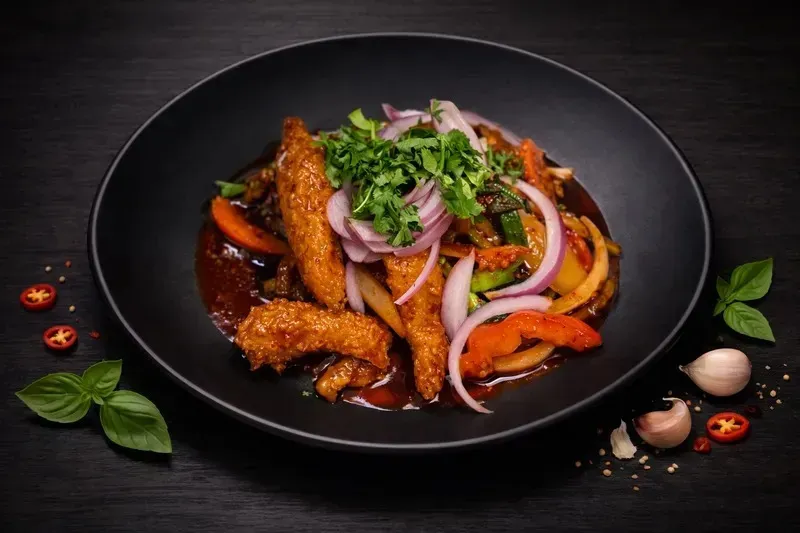 About Image of food from a top-rated restaurant for home delivery