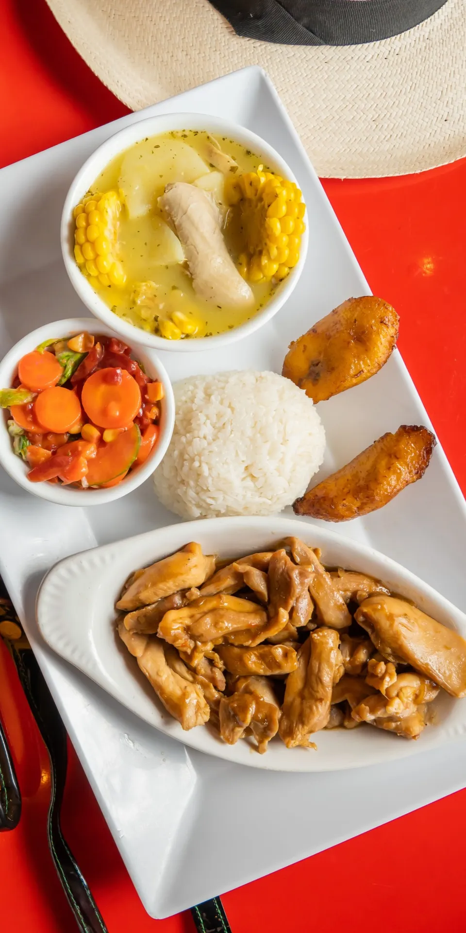 Banner Image of food prepared by a trusted restaurant for online ordering.