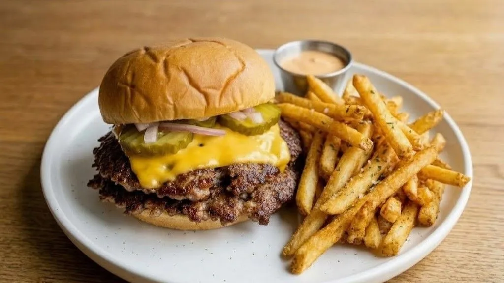 Banner Image of food served with doorstep delivery from a leading restaurant.3