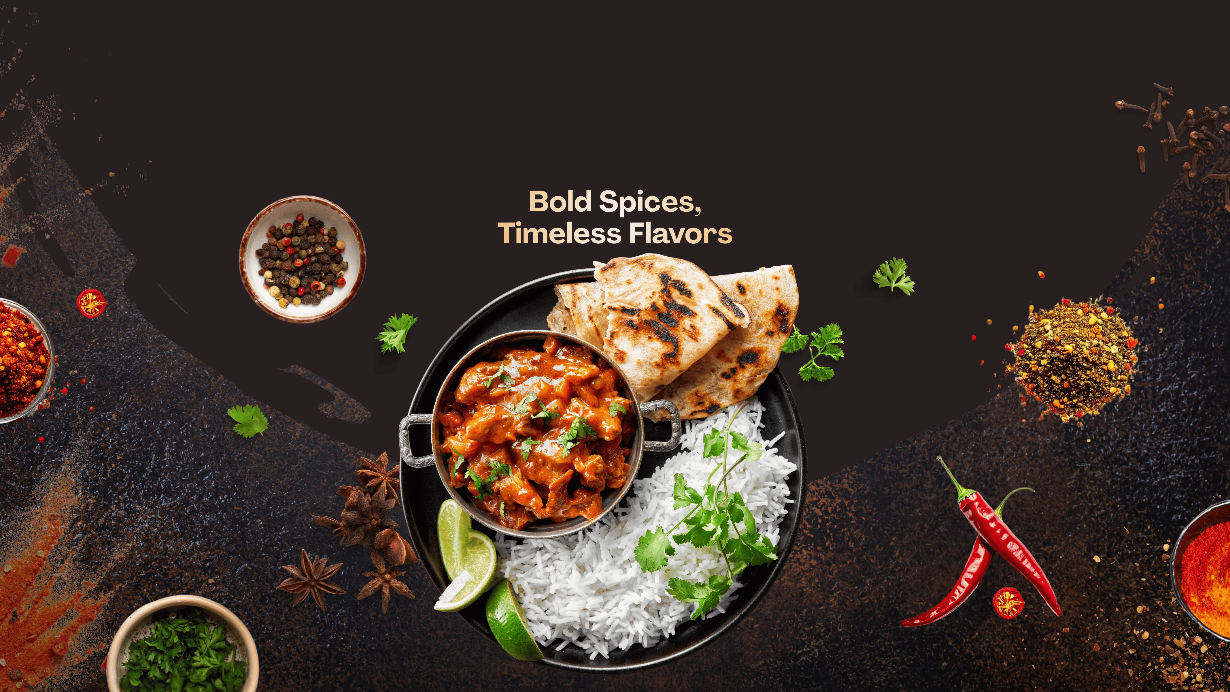 Popular Indian dishes from Spice And Tonic - Top-rated local Indian online ordering.